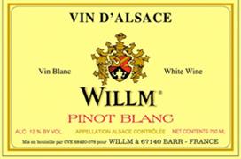 Alsace Willm - Pinot Blanc Alsace 2020 (750ml) (750ml)
