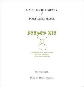 Maine Beer Company - Peeper Ale (750ml) (750ml)