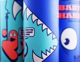Aslin Beer Company - Baby Shark (4 pack 16oz cans) (4 pack 16oz cans)