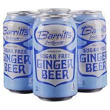 Barritts Suger Free Ginger Oz 4pk (4 pack 12oz cans) (4 pack 12oz cans)