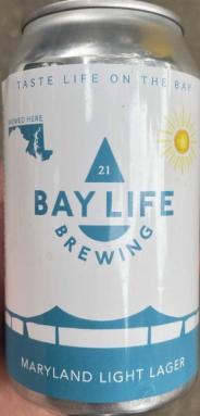 Bay Life Brewing - Bay Light Lager (15 pack cans) (15 pack cans)