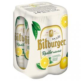 Bitburger - Lemon Radler (4 pack 16oz cans) (4 pack 16oz cans)