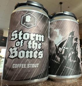 Burnish Beer Co. - Storm of the Bones Milk Stout (4 pack 12oz cans) (4 pack 12oz cans)