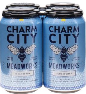 Charm City Meadworks - Elderberry 2012 (4 pack 12oz cans) (4 pack 12oz cans)