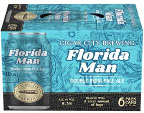 Cigar City Brewing - Florida Man Double IPA (6 pack 12oz cans) (6 pack 12oz cans)