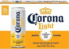 Corona - Light Lager Beer (24 pack 12oz cans) (24 pack 12oz cans)