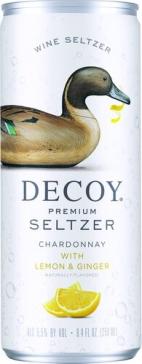 Decoy - Premium Seltzer Chardonnay with Lemon & Ginger (4 pack 250ml cans) (4 pack 250ml cans)