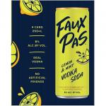 Faux Pas - Lemon & Mint Vodka Soda