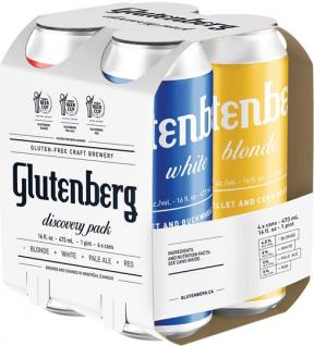 Glutenberg - Discovery Variety Pack (4 pack 16oz cans) (4 pack 16oz cans)
