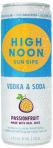 High Noon - Sun Sips Passionfruit Vodka & Soda Hard Seltzer