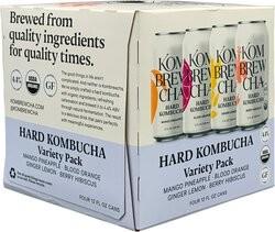 Kombrewcha - Variety 4 Pack (4 pack 12oz cans) (4 pack 12oz cans)