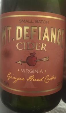 Mt Defiance Cidery & Distillery - Ginger Hard Cider (750ml) (750ml)