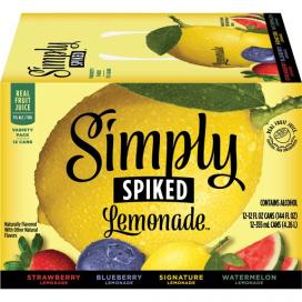 Simply Spiked - Hard Lemonade Variety Pack (12 pack 12oz cans) (12 pack 12oz cans)