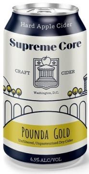 Supreme Core Cider - Pounda Gold (4 pack 12oz cans) (4 pack 12oz cans)