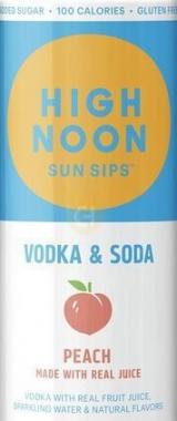High Noon Sun Sips - Peach Vodka & Soda (23.5oz bottle) (23.5oz bottle)